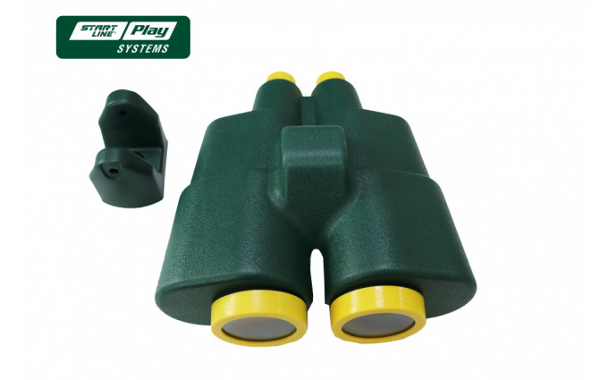 Пластиковый бинокль зеленый Пластиковый бинокль зеленый